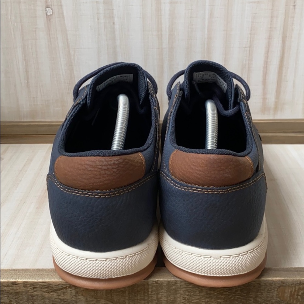 NEW G.H. Bass & Co Percy WX B Leather Blue Tan - Picture 4 of 8